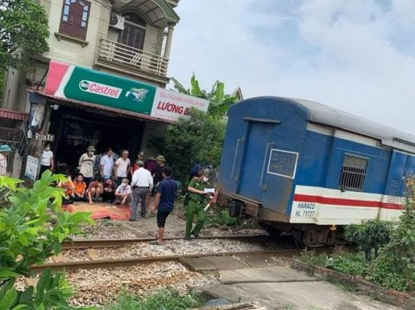 Hải Dương: Người đàn ông tử vong sau va chạm với tàu hỏa