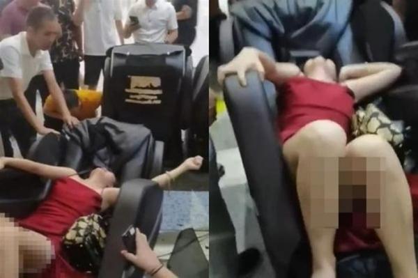 Người phụ nữ suýt chết khi ngồi “ghế massage siêu thị”