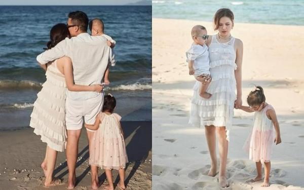 Lần hiếm hoi Phanh Lee tiết lộ hình ảnh của chồng và hai con