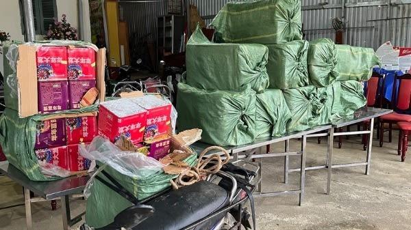 Lào Cai: Bắt nhóm đối tượng vận chuyển hơn 350 kg pháo hoa nổ qua biên giới