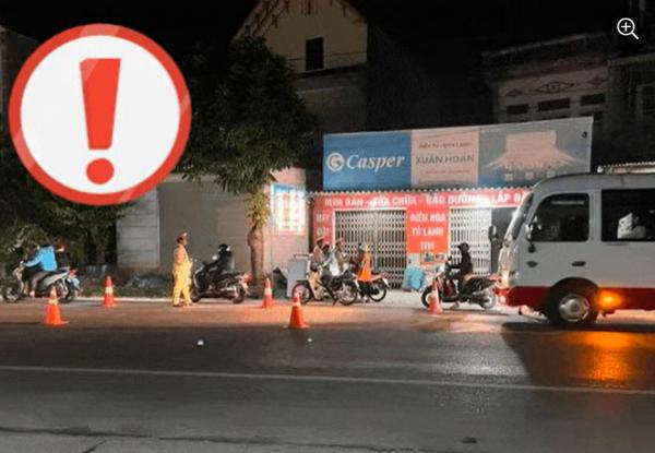 Thông chốt nồng độ cồn, tông gãy chân 1 CSGT