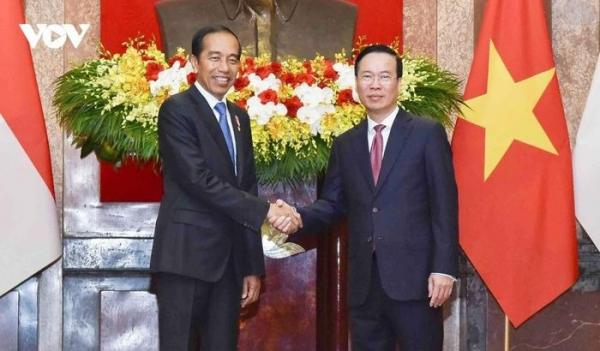 Chủ tịch nước: Đã đến lúc xem xét, tiến tới nâng cấp quan hệ Việt Nam-Indonesia