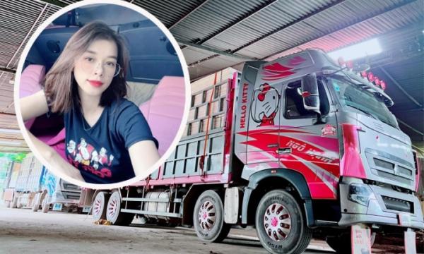 Gặp Ngô Hạnh - m‌ỹ n‌ữ lái xe tải 30 tấn ở Thái Nguyên, phủ hồng xe bằng hình hel‌lo Kitty: Cuộc sống ra sao sau khi nổi tiếng?