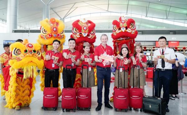 Khai trương đường bay TP.HCM - Thành Đô (TQ) vào ngày đầu tiên của năm Giáp Thìn