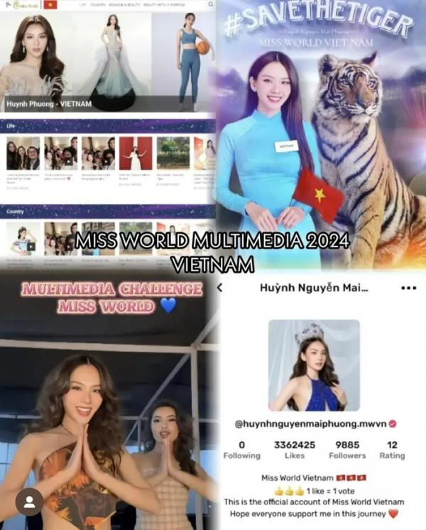 Hoa hậu Mai Phương chính thức có mặt trong Top 40, chiến thắng giải Multimedia Challenge