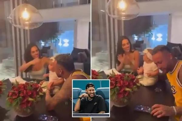 Neymar bị “ném đá” trong ngày sinh nhật con gái
