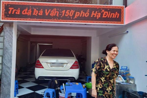 Gặp bà chủ quán trà đá ở nhà mặt phố hàng chục tỷ tại Hà Nội: Buôn bán để cho vui, khuây khỏa tuổi già