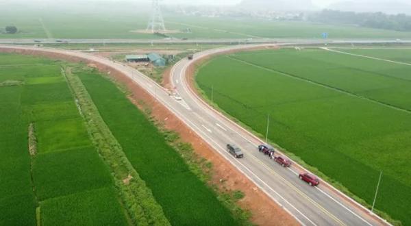 Thông xe tại 2 nút giao trên cao tốc Mai Sơn - Quốc lộ 45