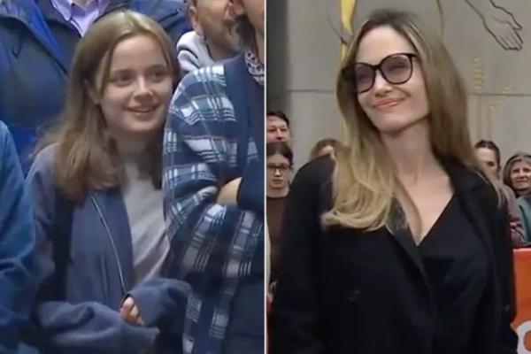 Con gái út ủng hộ Angelina Jolie