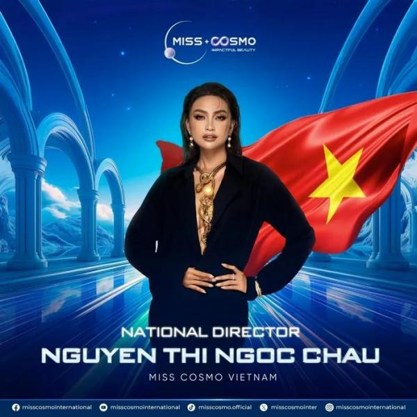 Hoa hậu Ngọc Châu trở thành Giám đốc Quốc gia Miss Cosmo Vietnam