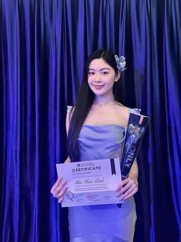 Con gái MC Quyền Linh khoe tin vui nhưng một chi tiết mới được chú ý đặc biệt
