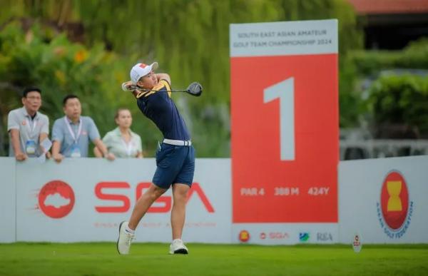 Golf Việt Nam khởi đầu mạnh mẽ tại giải vô địch đồng đội Đông Nam Á
