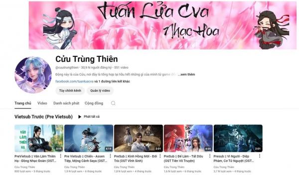Thư viện Anime mở rộng cộng đồng FAN cùng Cửu Trùng Thiên qua các MV nhạc phim hoạt hình Trung Quốc