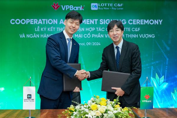 VPBank bắt tay hợp tác cùng LOTTE C&F hỗ trợ khách hàng “Mua trước trả sau”
