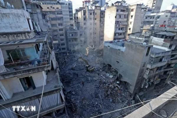 Israel tấn công kho chứa vũ khí ngầm của Hezbollah ở Beirut