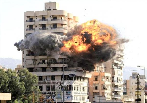 Trước giờ ngừng bắn với Hezbollah, Israel không kích dồn dập thủ đô Lebanon