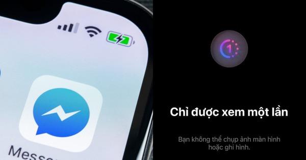 Messenger cập nhật tính năng gửi ảnh chỉ xem 1 lần, tự động xóa sau khi xem xong