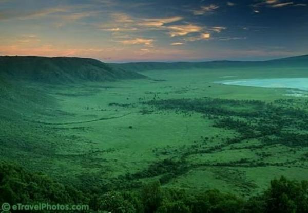Kỳ thú khu bảo tồn thiên nhiên nằm lọt miệng núi lửa cổ đại khổng lồ