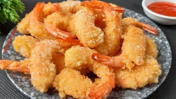 Cách làm tôm chiên xù ngon tại nhà, để lâu cũng không ỉu