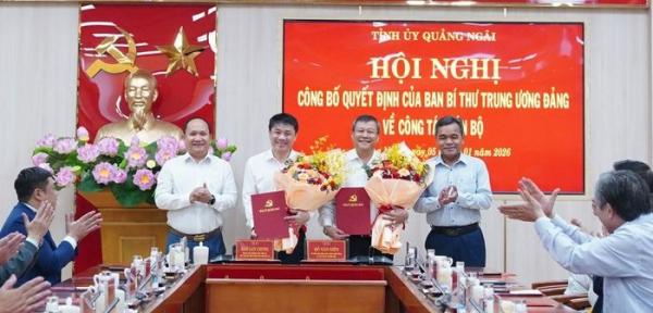 Ban Bí thư Trung ương Đảng điều động, chỉ định, chuẩn y nhân sự 6 tỉnh, thành