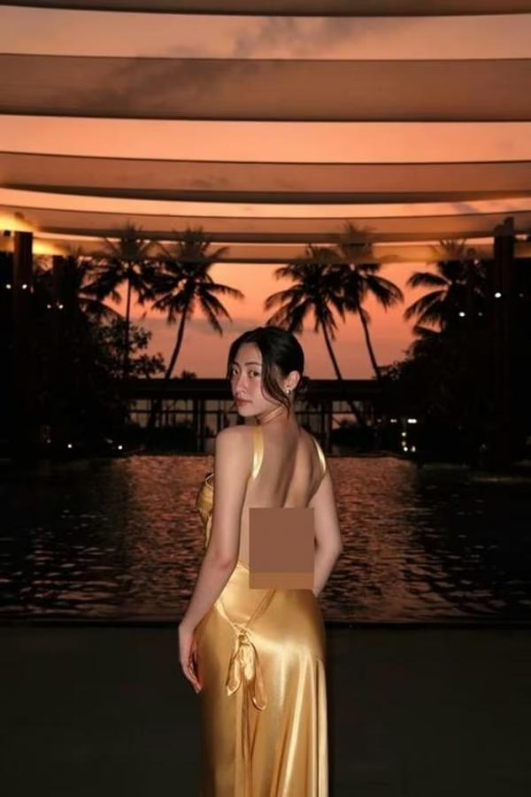 Hoa hậu Lương Thùy Linh chuộng đầm hở lưng, khoe đường cong nuột nà