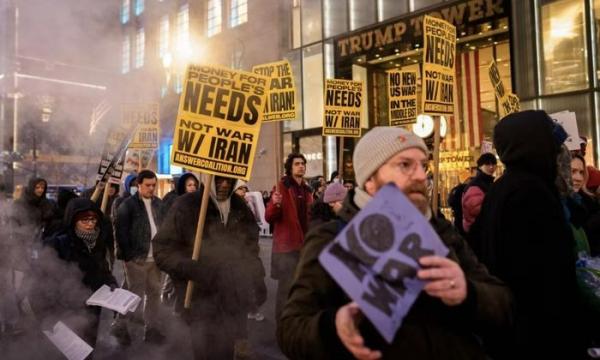 Các cuộc biểu tình diễn ra nhiều nơi trên nước Mỹ phản đối chiến tranh với Iran