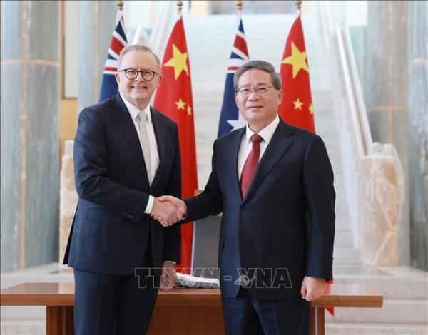 Trung Quốc kêu gọi mở rộng thương mại với Australia giữa biến động kinh tế toàn cầu