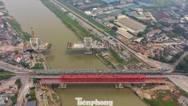 Hiện trạng dự án cầu Đuống 1.800 tỷ đồng sau gần 3 năm thi công