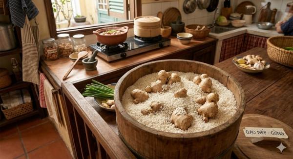 Cách bảo quản gừng tươi lâu không lo mọc mầm, ai cũng làm được