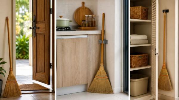 Người xưa rất chú ý vị trí đặt chổi: Đặt sai chỗ dễ phạm kỵ