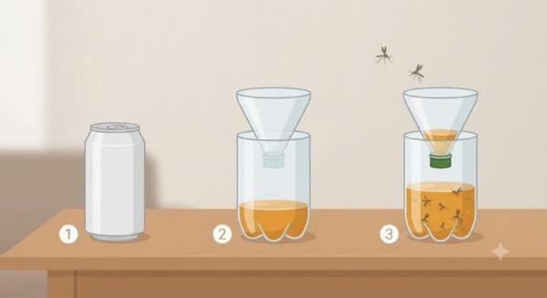 Mẹo diệt muỗi bằng bia cực đỉnh, muỗi vào là “một đi không trở lại”