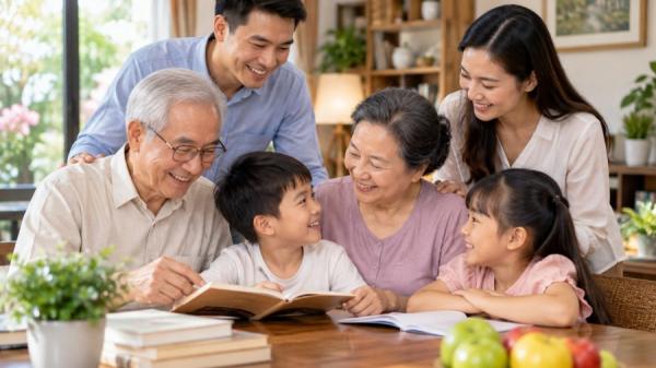 Gia đình có 3 “tiếng thơm” này, càng về sau càng gìau, con cháu dễ nên người
